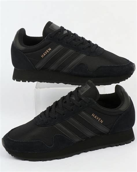 black Adidas trainers women's uk